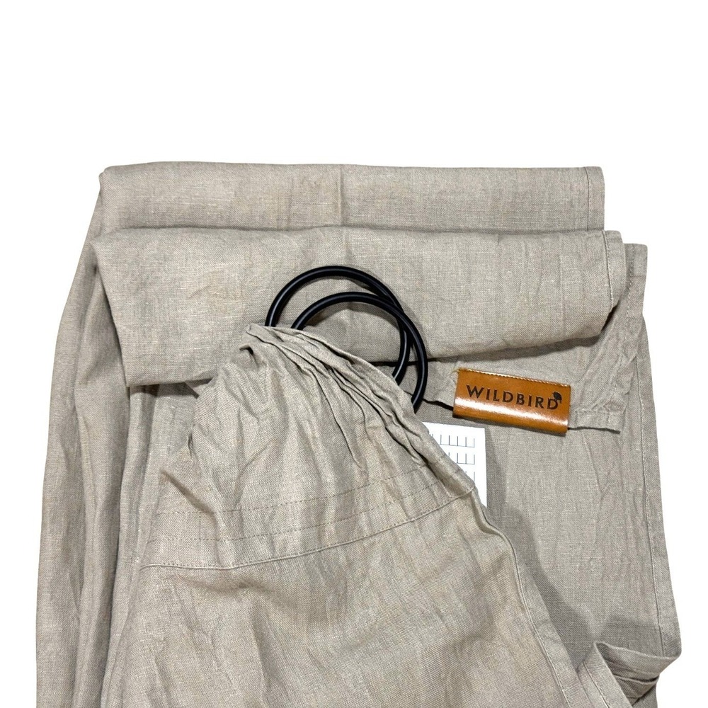 WildBird Desert Lark Linen Ring Sling 74" Black Rings - Picture 2 of 4